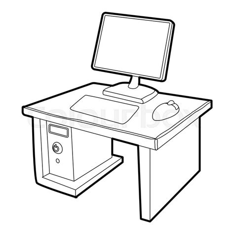 Desktop Computer Drawing At Getdrawings Free Download