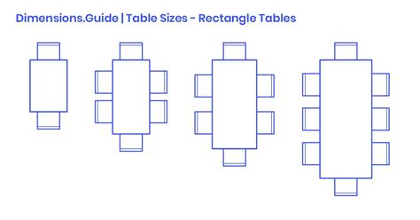 Rectangular Dining Tables Are Efficient Tables That Are Available In A