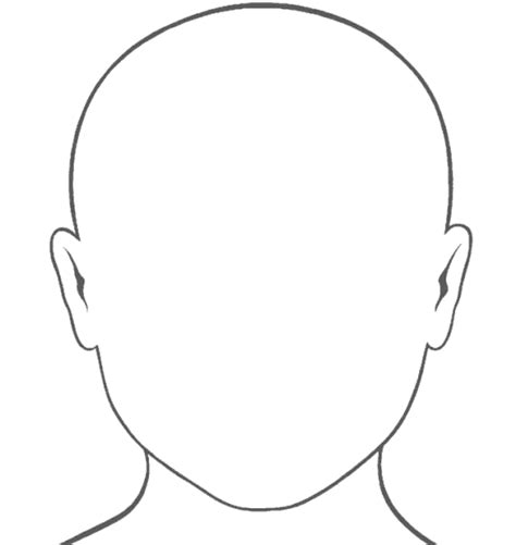 Blank Face Png Photo Blank Face Template Clipart Full Size Clipart