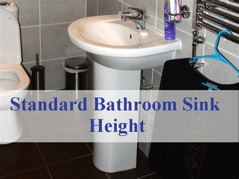 Maybe you would like to learn more about one of these? What Is The Standard Bathroom Sink Height? - Finest Bathroom