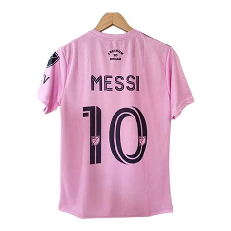 Lionel Messi Inter Miami Pink Jersey 2023 24 Season Cyberried Store