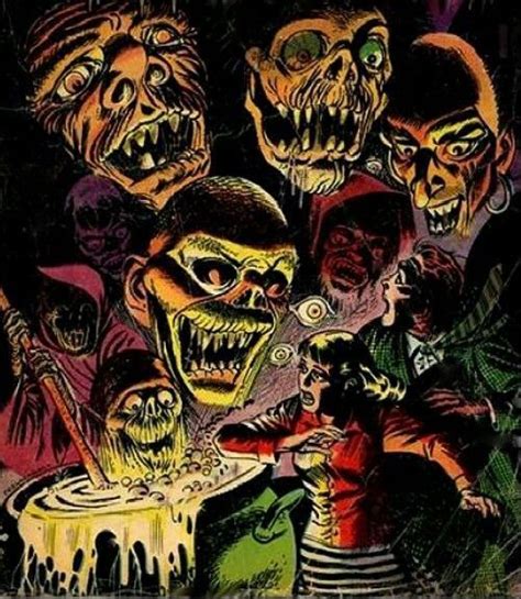 Pin By Jeanne Loves Horror On Pulp Horror Art Vintage Comics Vintage Horror Retro Horror