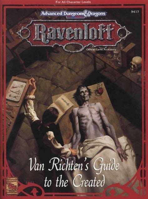 Rr8 Van Richtens Guide To The Created 2e Wizards Of The Coast