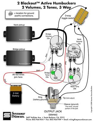Install an electrical outlet properly and it's as safe as it can be; Guitar Wiring Diagram 2 Humbucker 2 Volume No Tone - Database - Wiring Diagram Sample