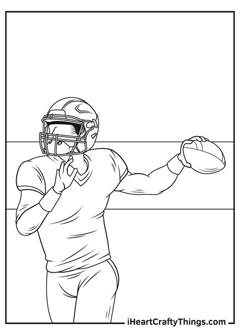Nfl Coloring Pages Updated 2021