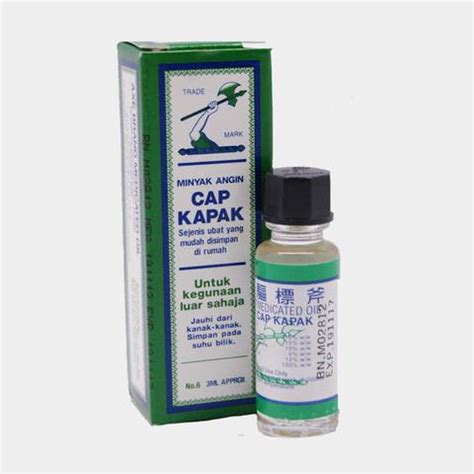 Methyl salicylate, menthol and camphor. AXE MEDICATED OIL 3ML (MINYAK ANGIN (end 5/19/2020 7:34 AM)