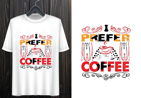 Coffee Typography T Shirt Design Vector Graphic By Mousumebd · Creative Fabrica