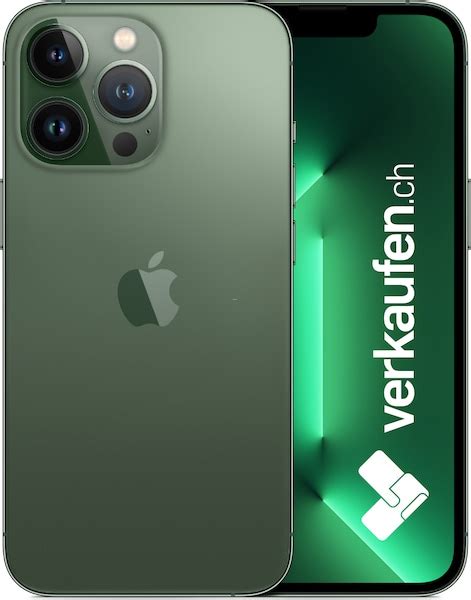 Verkaufench Iphone 13 Pro 256 Gb Alpine Green 610 12 Mpx Sim