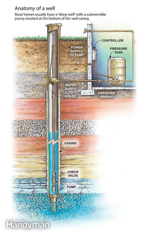 It is typically 1/2 hp or 3/4 hp in size for the most houses. Well Pump Troubleshooting and DIY Repair | Well pump, Diy ...
