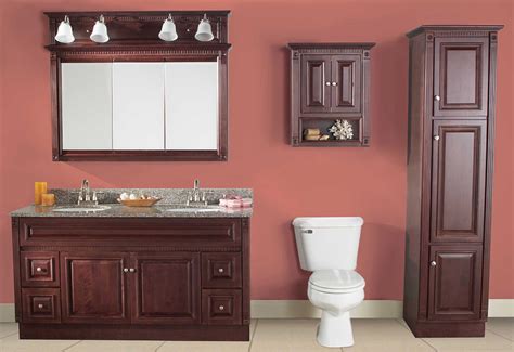 Vanities for bathrooms come in different sizes and finding the right one depends on the shape and size of the. Heritage Cherry Vanities | RTA Cabinet Store | Traditional ...