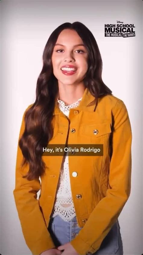 Olivia Rodrigo Hsmtmts Season 3 Spotify Olivia High School Musical