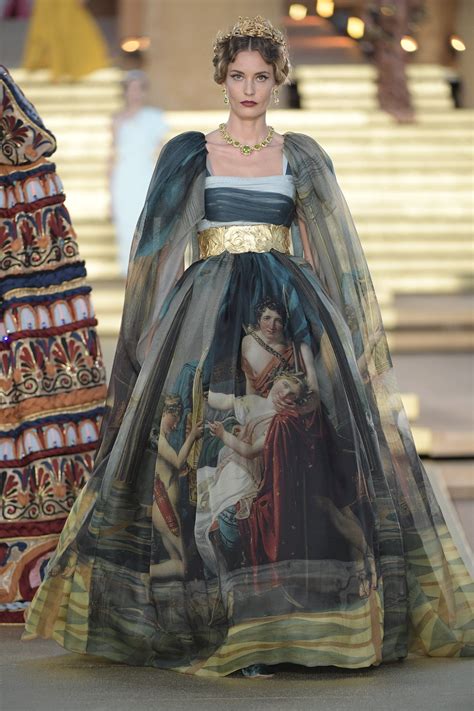Divine Inspiration Dolce And Gabbana Alta Moda 2019 Runway Fashion