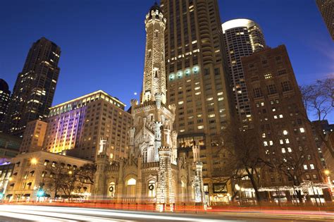 Chicago Water Tower Visit A Chicago Landmark And Admire Its Gothic