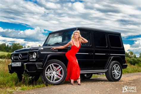 Cars And Girls Sexy Russian Girl Poses With Mercedes G63 Amg Gtspirit