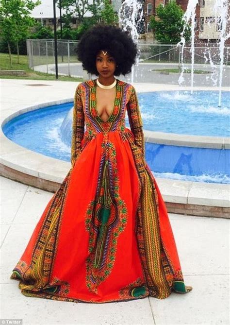 Bullied Teen Kyemah Mcentyre Designs African Inspired Prom Dress And