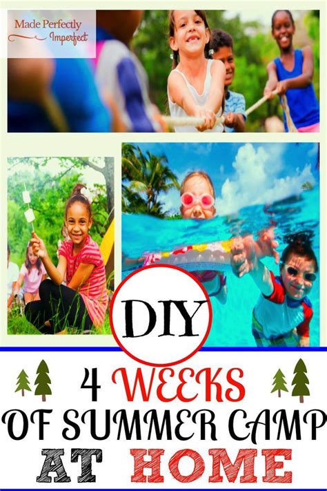 Diy 4 Weeks Of Summer Camp Themes At Home Summer Camp Themes