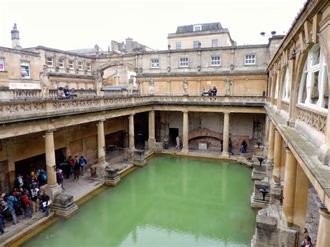 Of Golden Roses The Roman Baths Bath England