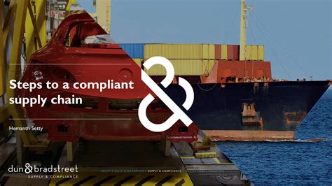 Steps To A Compliant Supply Chain Supply Management Insider