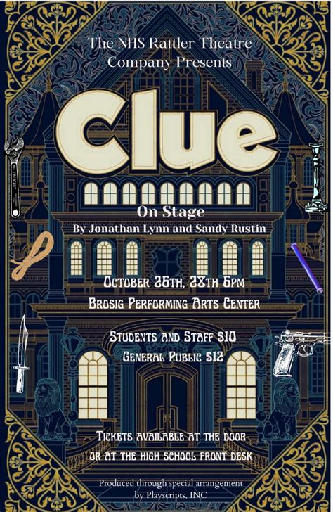 Clue On Stage By Jonathan Lynn And Sandy Rustin Insite Brazos Valley Magazine — Be In The Know