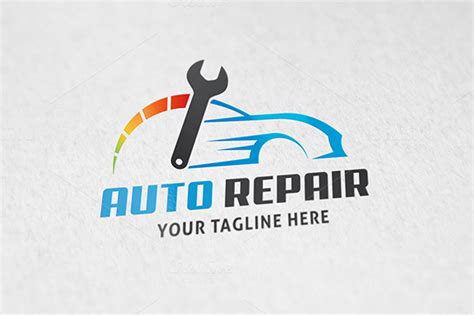 Auto Repair Logo Templates On Creative Market