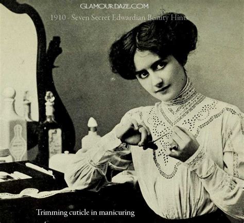1910 Seven Secret Edwardian Beauty Hints Glamour Daze
