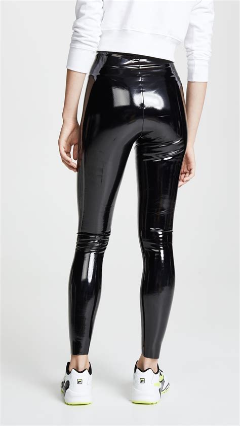 Commando Faux Patent Leather Perfect Control Leggings Shopbop Mode Des Leggings Mädchen In