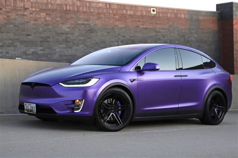Maybe you would like to learn more about one of these? Matte Purple Tesla Model X - ADV05 M.V2 Advanced Series Wheels