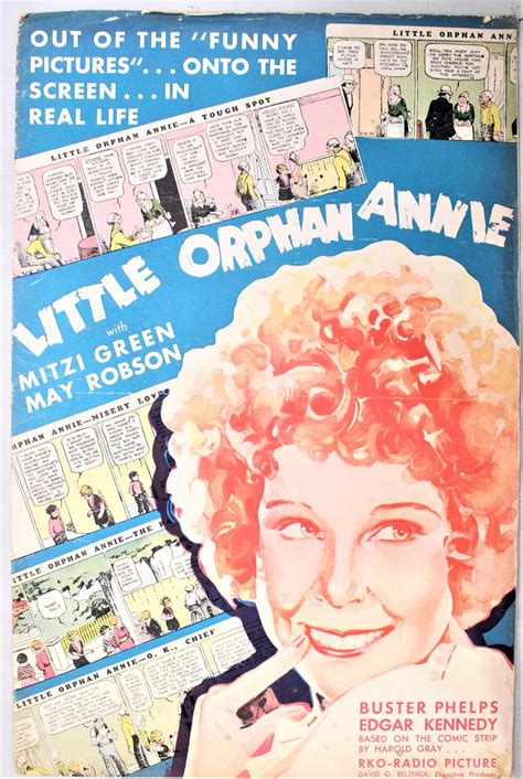At Auction Movie Campaign Book Little Orphan Annie