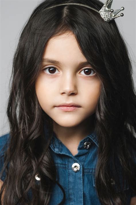 Alina Nivia Fashion Kids Little Girl Model Rostros Y Niños