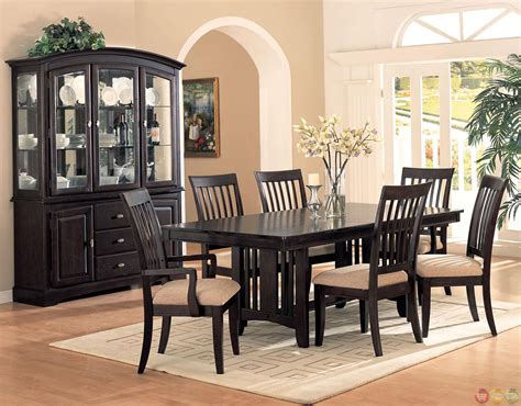Buy discount dining room sets at a rooms to go outlet store near you. Monaco Cappuccino Finish Casual Dining Room Set