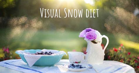 The visual snow initiative releases the visual imagery project (vip): Visual Snow diet. Is there a diet which improves the ...