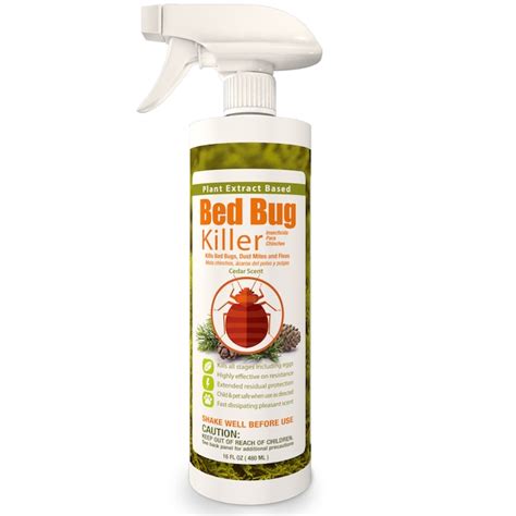 Ecovenger 16 Oz Bed Bug Kiler Natural Bed Bug Killer Trigger Spray In