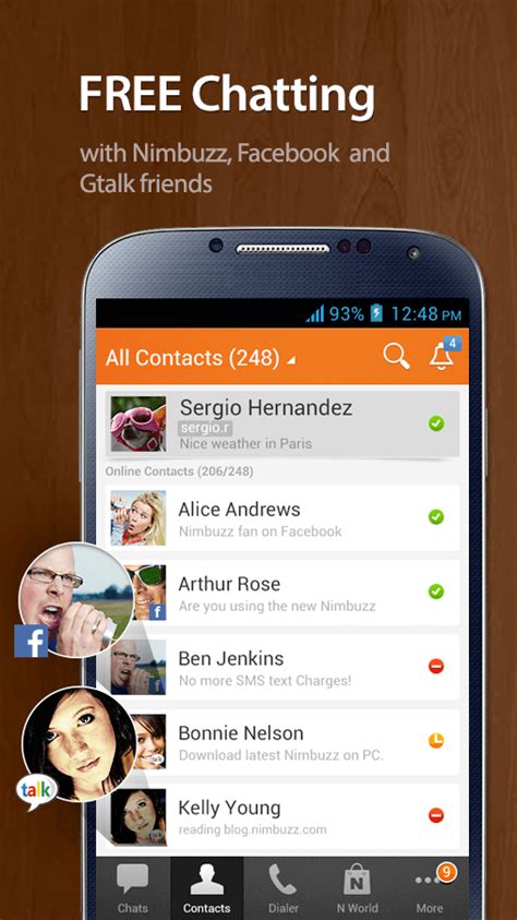 Download Nimbuzz Messenger For Android Phones V 262 Social