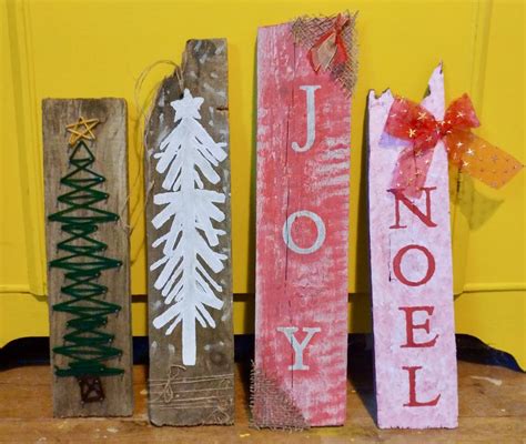 Handmade Wooden Christmas Signs By Tl Nairn At Green Fox Creations