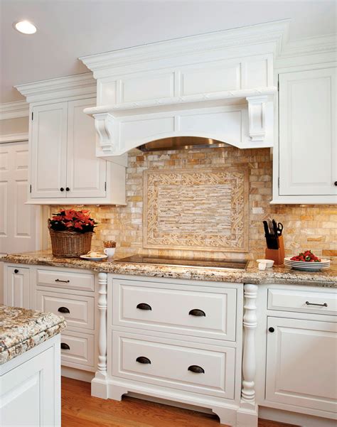 Cabinetry that is fully custom. Classic White Traditional Kitchen Plain & Fancy Cabinetry