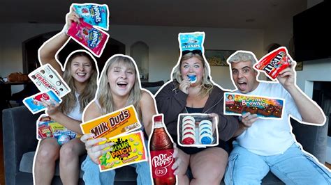 Australians Try American Candy With Americans Ft Samantha Jo And Andrew