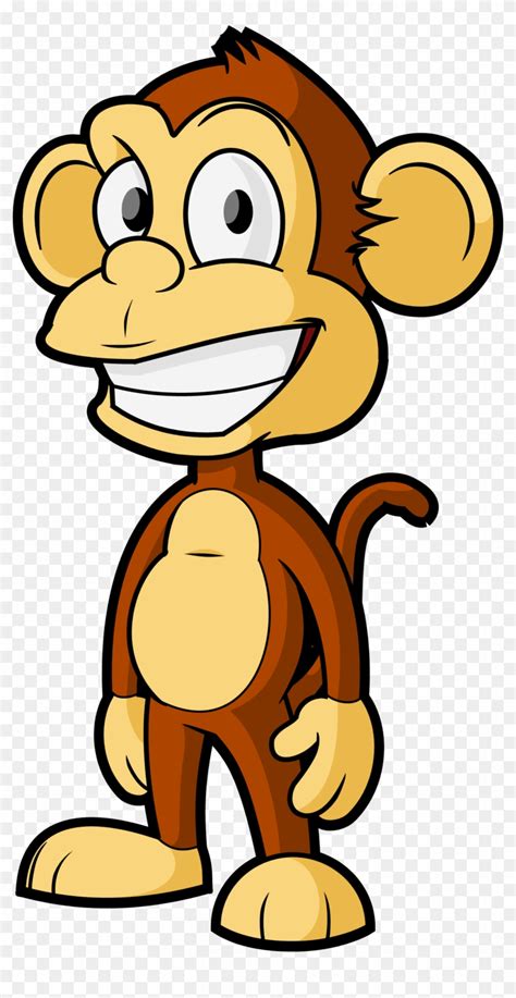 Cartoon Monkeys Clip Art Graphics Animasi Monyet Free Transparent