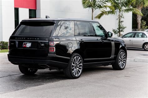 Used 2019 Land Rover Range Rover Supercharged Lwb For Sale 112900