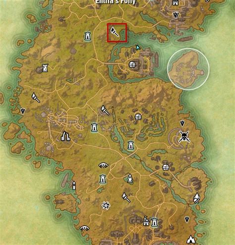 Eso Auridon Treasure Map