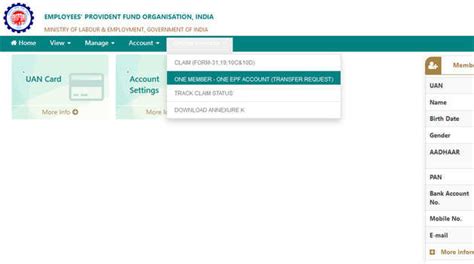 Epf Transfer Process Online How To Transfer Your Epf