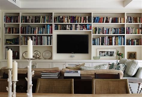 15 Photos Built In Bookshelves With Tv