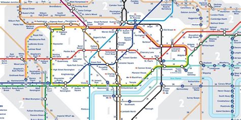 Tube Map Reveals Walking Distances Between Different London Underground Stations Huffpost Uk