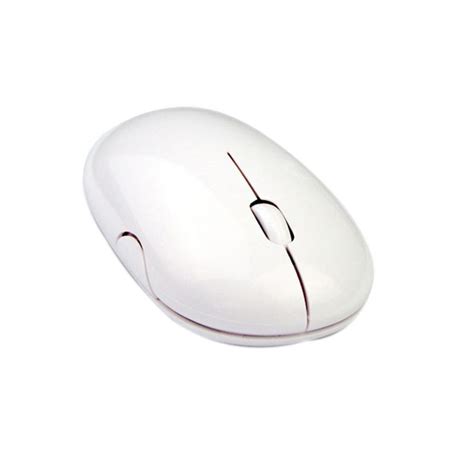 White Computer Mouse Wireless Optical Mouse Gaming Mice With Nano
