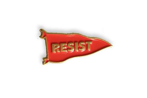 Resist Pin Anti Trump Enamel Pins Flag Pin Resist Lapel Pin Etsy