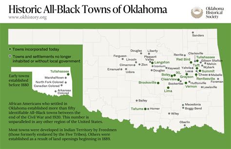 Map Of Oklahoma Cities And Towns