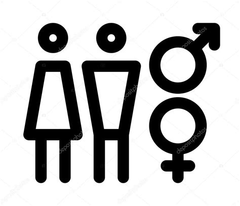 남성과 여성의 기호입니다 성별 기호 — 스톡 벡터 © Nikolae 70824155