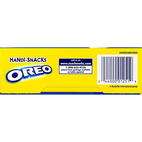 Kraft Handi Snacks Oreo Sticks N Creme 6oz Box Pack Of 4 Buy