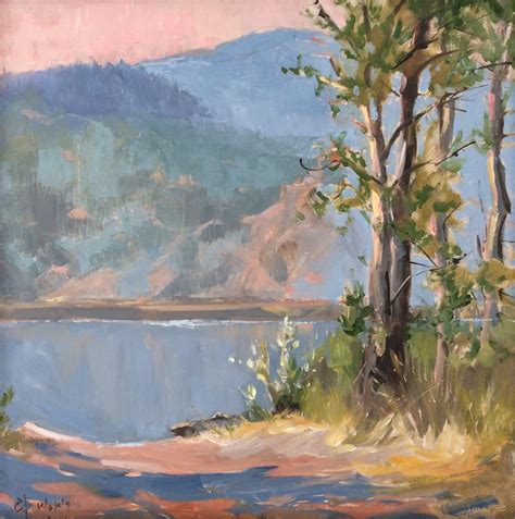 Framed Landscape Original Oil Painting Columbia River Gorge Etsy