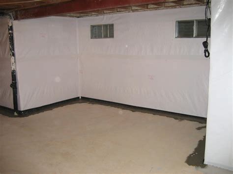 In most basement wall situations, the foam plastic insulation material will need to be covered by a fire/ignition barrier. Basement Waterproofing - CleanSpace Vapor Barrier ...