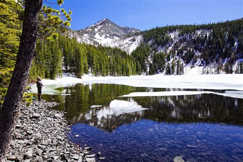 Fourmile Basin Lakes Anaconda Pintler Wilderness Montana Backyard